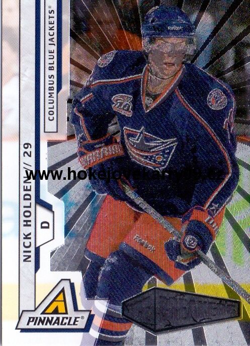 2010-11 Pinnacle Rink - Nick HOLDEN č. 228 (RC)