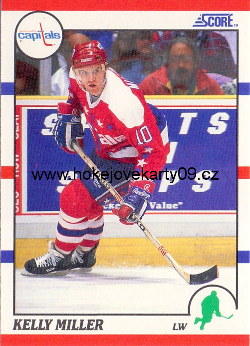 1990-91 Score - Kelly MILLER č. 168