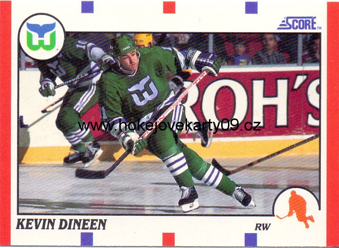 1990-91 Score - Kevin DINEEN č. 212