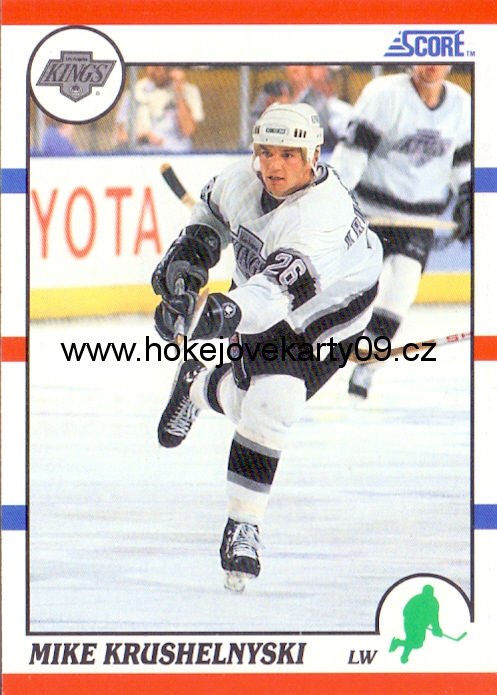 1990-91 Score - Mike KRUSHELNYSKI č. 227