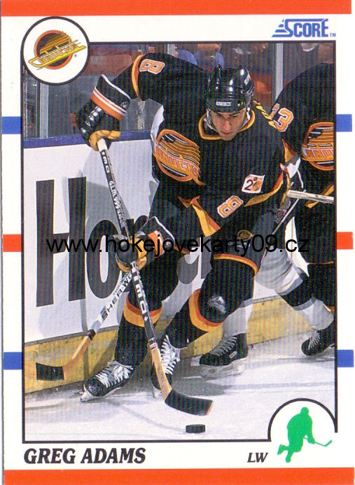 1990-91 Score - Greg ADAMS č. 240
