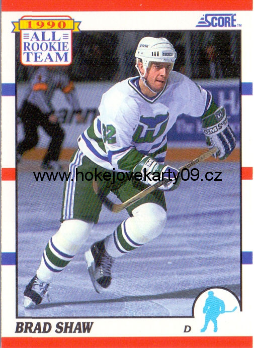 1990-91 Score - Brad SHAW č. 325