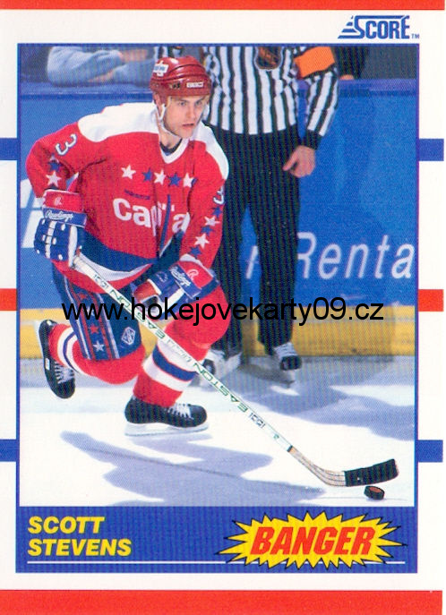 1990-91 Score - Scott STEVENS č. 341