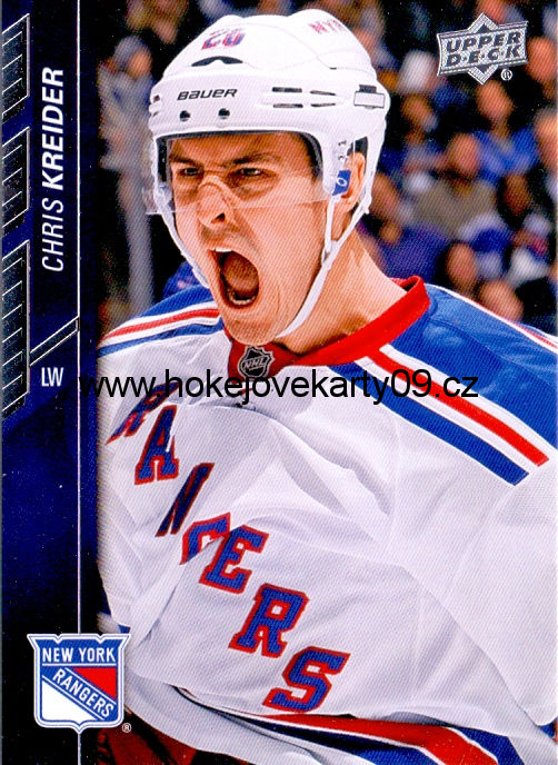 2015-16 Upper Deck - Chris KREIDER č. 126