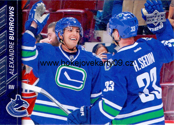 2015-16 Upper Deck - Alexandre BURROWS č. 180
