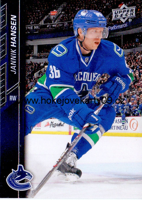 2015-16 Upper Deck - Jannik HANSEN č. 182