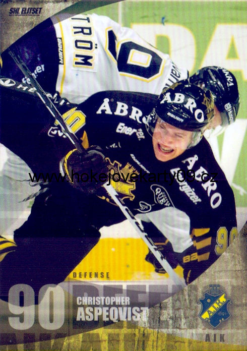 11-12 SHL - Christopher ASPEQVIST č. 148