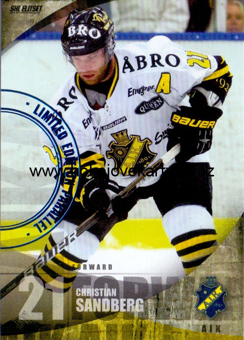 11-12 SHL - Christian SANDBERG č. 154 Parallel