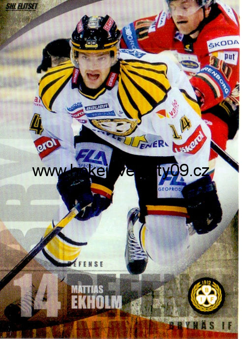 11-12 SHL - Mattias EKHOLM č. 165