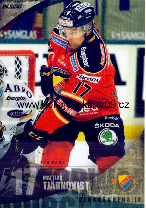 11-12 SHL - Mattias TJARNQVIST č. 178