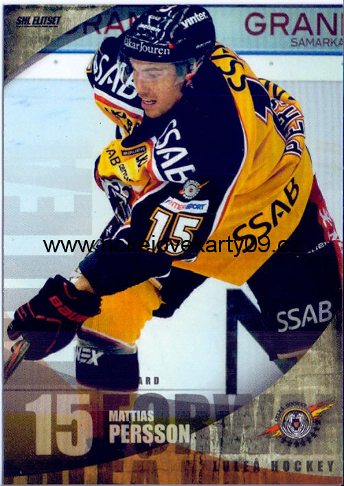 11-12 SHL - Mattias PERSSON č. 230