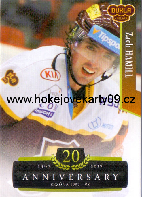17-18 OFS - Zach HAMILL č. 497