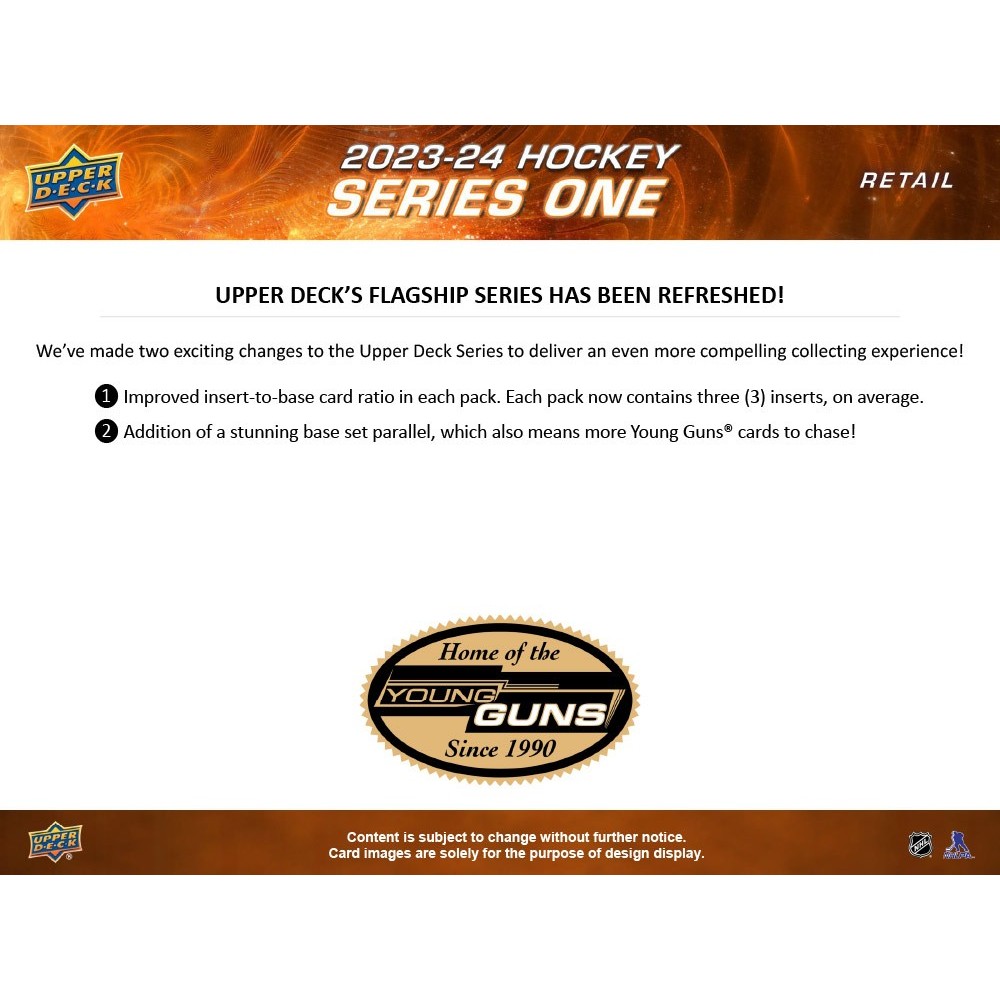 2023-24 Upper Deck Series 1 Blaster Box