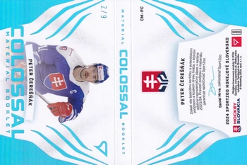 2024 Hokejové Slovensko - Peter ČEREŠŇÁK č. CM-PC 2/9