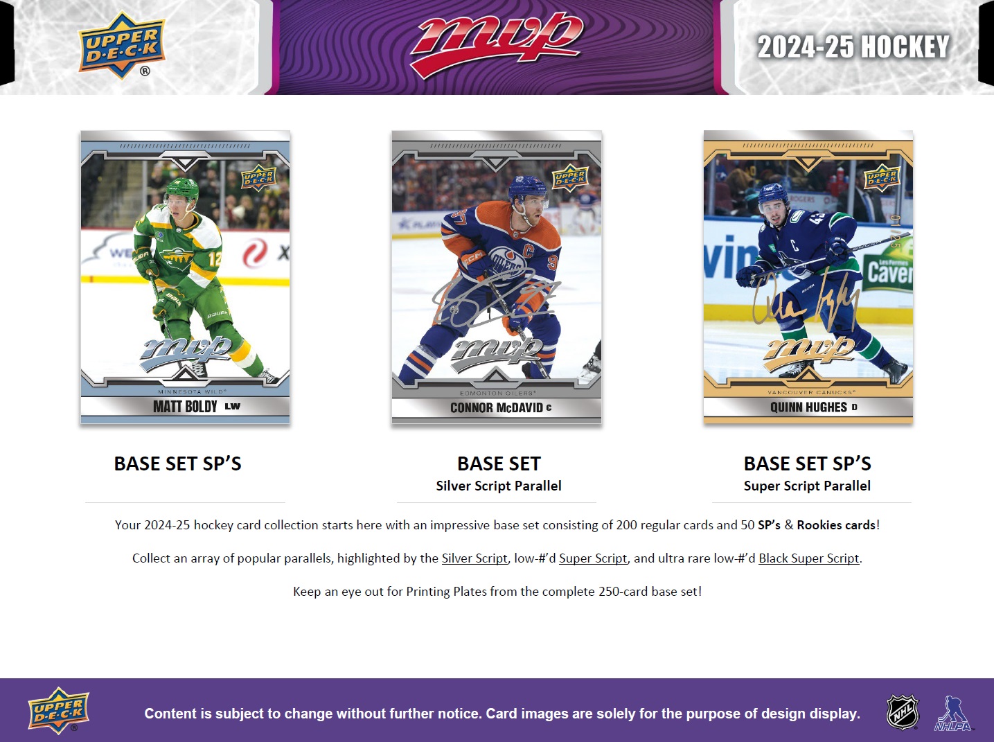 2024-25 Upper Deck MVP Hobby Box