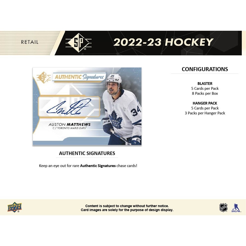 2022-23 SP Hockey Blaster Box