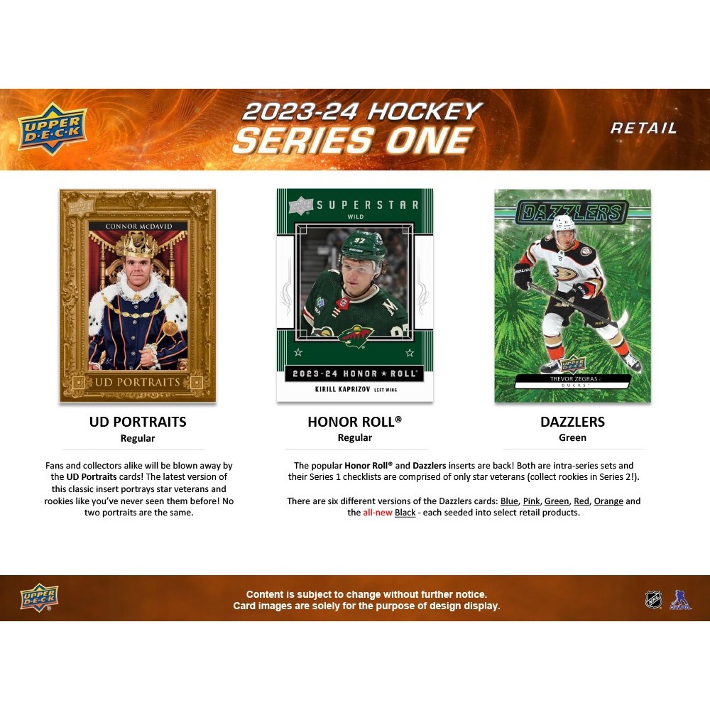 2023-24 Upper Deck Series 1 Blaster Box