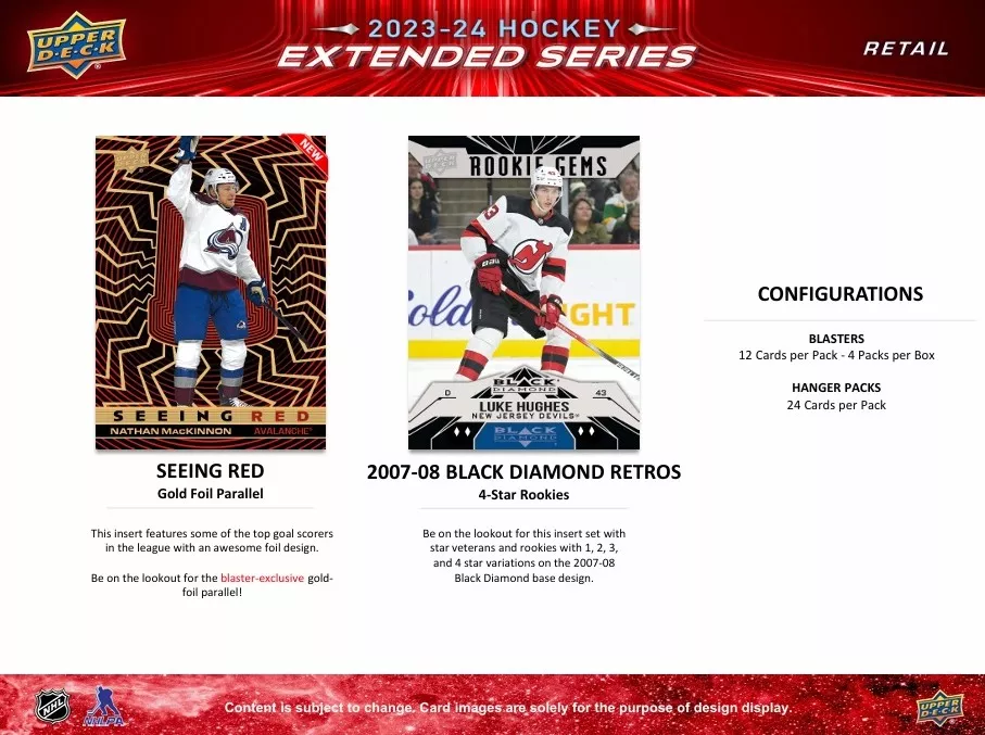 2023-24 Upper Deck Extended Blaster Box