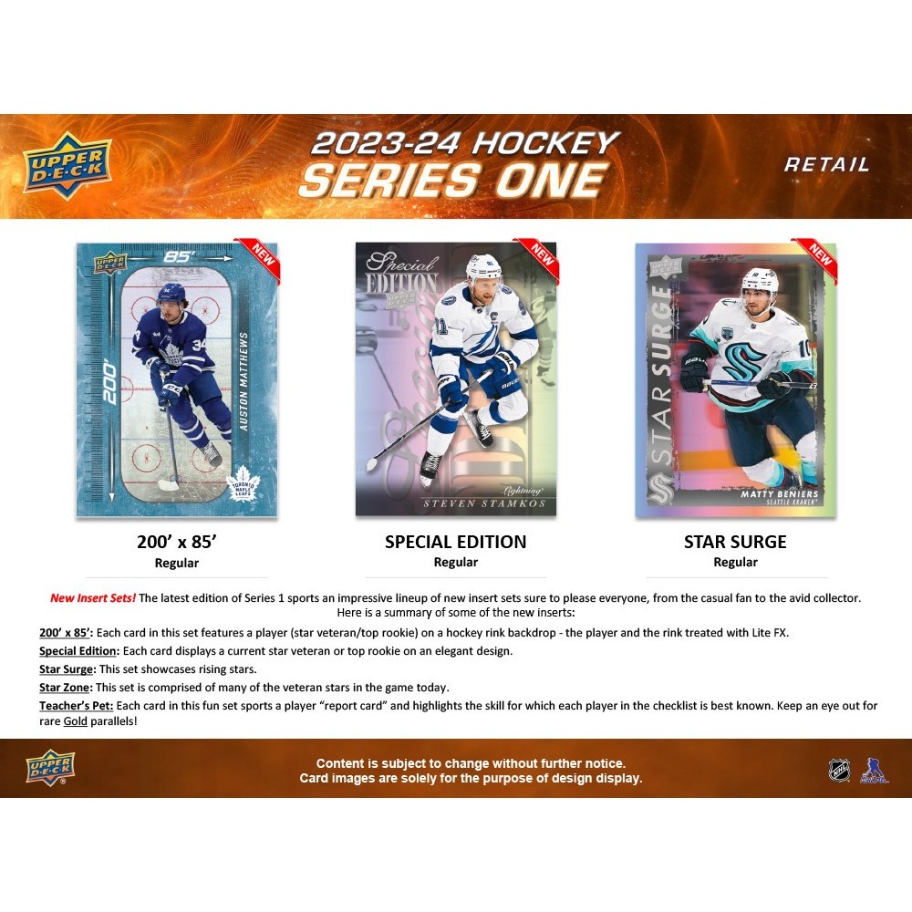 2023-24 Upper Deck Series 1 Blaster Box