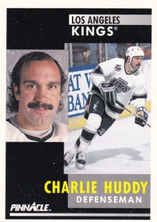 91-92 Pinnacle - Charlie HUDDY č. 225 French