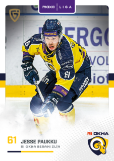 25-26 GOAL CARDS - Jesse PAUKKU č. ZLI-11 Canvas