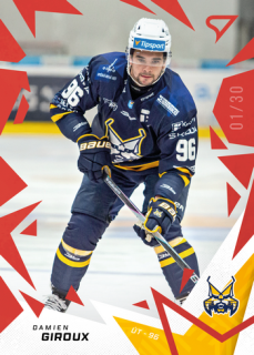 25-26 TIPSPORT LIGA - Damien GIROUX č. 085 Red Light x/30