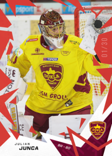 25-26 TIPSPORT LIGA - Julian JUNCA č. 128 Red Light x/30