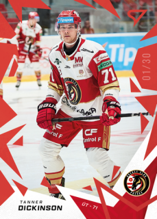 25-26 TIPSPORT LIGA - Tanner DICKINSON č. 209 Red Light x/30