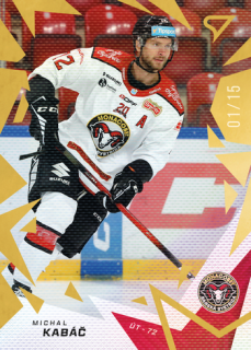 25-26 TIPSPORT LIGA - Michal KABÁČ č. 100 Golden Glow x/15