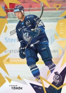 25-26 TIPSPORT LIGA - Tomáš TÖRÖK č. 124 Golden Glow x/15