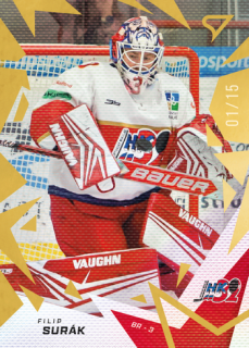 25-26 TIPSPORT LIGA - Filip SURÁK č. 182 Golden Glow x/15