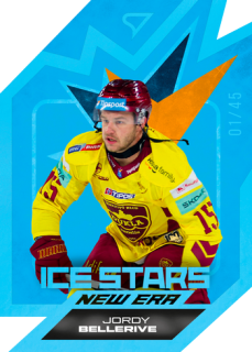 25-26 TIPSPORT LIGA - Jordy BELLERIVE č. IS-23 Ice Stars New Era Sapphire Blue x/45