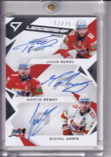 25-26 TIPSPORT LIGA - Jakub SUKEĽ & Martin RÉWAY & Michal UHRÍK č. LT-SRU Leadership trio 12/15