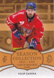 24-25 Český hokej - Filip ZADINA č. CHG-16