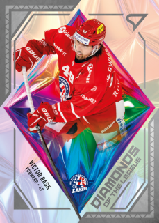 25-26 NLA - Victor RASK č. DL-27 Diamonds of the League