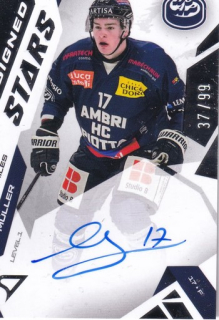 25-26 NLA - Miles MÜLLER č. SL1-MM Signed Stars 37/99