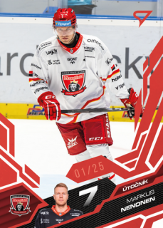 25-26 TELH - Markus NENONEN č. 067 Ruby Red x/25