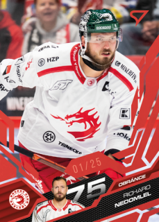 25-26 TELH - Richard NEDOMLEL č. 133 Ruby Red x/25
