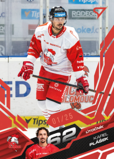25-26 TELH - Karel PLÁŠEK č. 252 Ruby Red x/25