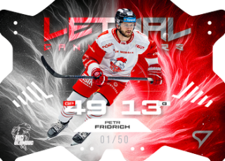 25-26 TELH - Petr FRIDRICH č. LC-26 Lethal Cannoneers Misty Silver x/50