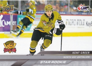 24-25 CHL - Kent GREER č. 377 Stars Rookie