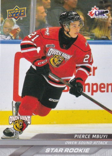 24-25 CHL - Pierce MBUYI č. 383 Stars Rookie