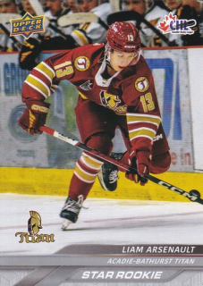 24-25 CHL - Liam ARSENAULT č. 392 Stars Rookie