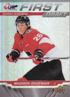 24-25 CHL - Maddox DAGENAIS č. FD-3 First Draft