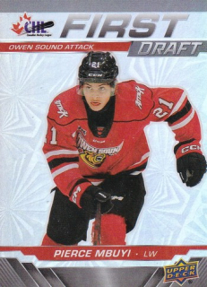 24-25 CHL - Pierce MBUYI č. FD-11 First Draft