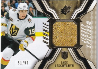 Jake LESCHYSHYN 21-22 SPX č. RJ-JL Rookie Jersey Spectrum 51/99