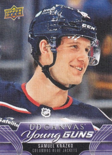 Samuel KŇAŽKO 23-24 Upper Deck 2 č. C379 Young Guns Canvas