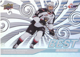 Samuel HONZEK 23-24 UD CHL č. BYC-24 The Best is yet to come
