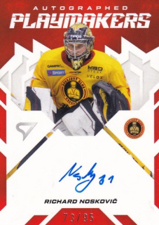 25-26 TIPOS SHL - Richard NOSKOVIČ č. AP-RN Autographed Playmakers 73/95