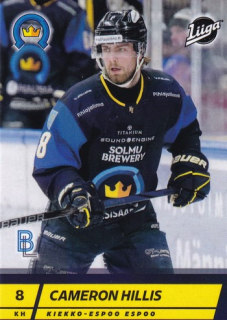 25-26 Blueline - Cameron HILLIS č. 78